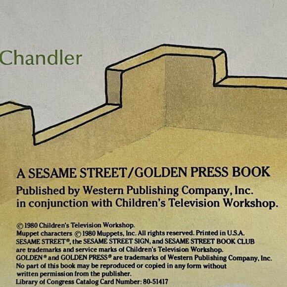 Molly Moves to Sesame Street by Judy Freudberg Hardcover 1980 Book Club - Picture 3 of 4